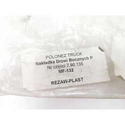 Nakładka drzwi bocznych P Polonez Truck REZAW-PLAST MF-132 067314 7.90.135
