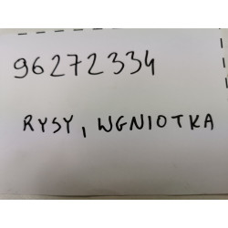 ZDERZAK TYLNY DAEWOO NUBIRA II SEDAN OE 96272334