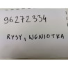 ZDERZAK TYLNY DAEWOO NUBIRA II SEDAN OE 96272334