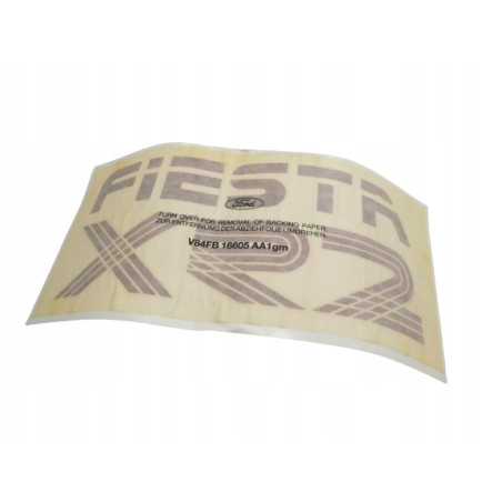 Naklejka, napis FIESTA XR2 Ford Fiesta 1976-1989 OE 1640976