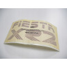 Naklejka, napis FIESTA XR2 Ford Fiesta 1976-1989 OE 1640976