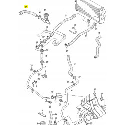 Wąż płynu chłodzącego Audi A6 OE 4A1819378E