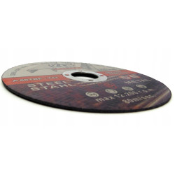 Tarcza do cięcia metalu 1x125x22 Inter Vis IV-125-10 ZESTAW 3 SZTUK