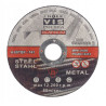 Tarcza do cięcia metalu 1x125x22 Inter Vis IV-125-10 CENA DOTYCZY 1 SZTUKI