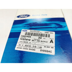 Pas I Klamra prawy tył Ford Fiesta 1989-1996 97FB-B60044-AA 1050912