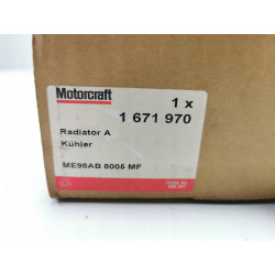 Chłodnica, układ chłodzenia silnika Ford Focus I OE ME98AB-8005-MF 1671970