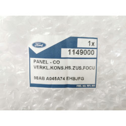 Środek Tunel środkowy Ford Focus MK1 98ABA045A74EHBJFG 98ABA045A74 1149000