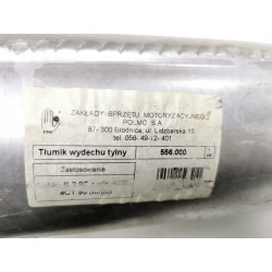 Tłumik wydechu tylny POLMO Lublin 2.9T 4C90 4CT90 TURBO 556.000