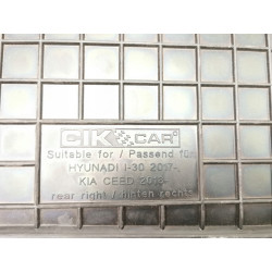 CIK CAR DYWANIKI GUMOWE TYŁ HYUNDAI I-30 2017- RMCIKHYU00011