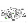 Spinka, mocowanie zacisk hamulcowy Toyota Celica Corolla OE 47743-14040