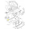 Uchwyt lewy tył, strefa zgniotu Audi A6 1996- OE 4B0807331E
