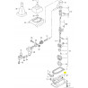 Obudowa selektora Volkswagen Golf Jetta OE 1H0711091 1H0711061