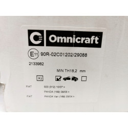 Tarcze hamulcowe przód Fiat 500 Panda Omnicraft 2133982