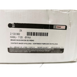 Tarcze hamulcowe przód Fiat 500 Panda Omnicraft 2133982