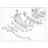 Kratka zderzaka prawy przód Mercedes-Benz SLK OE A1708850223