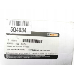 Tarcze hamulcowe przód Omnicraft Fiat Palio Doblo Barchetta 2133998