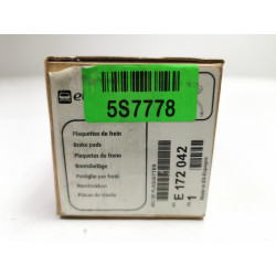 Klocki hamulcowe przód EUROREPAR Peugeot 406 E172042