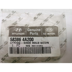 Sprężyna, hamulce bębnowe Hyundai H-1 OE 58386 4A200
