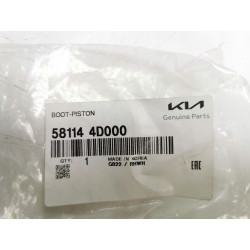 USZCZELKA, ZACISK HAMULCA PRZEDNI HYUNDAI HB20 2012- OE 58114 4D000