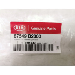 NAKLEJKA FOLIA OSŁONA PRZED KAMIENIAMI DOLNA PRAWA KIA SOUL 14- 87549 B2000