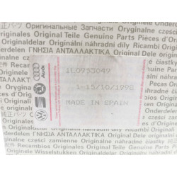 Klosz, lampa kierunkowskazu lewy przód HELLA Seat Toledo I OE 1L0953049