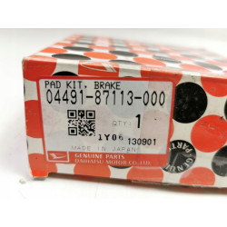 Klocki hamulcowe przód DAIHATSU CHARADE II DAIHATSU APPLAUSE I 04491-87113