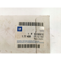 Emblemat, napis TURBO na klapę bagażnika Opel Astra H OE 177458 93190616