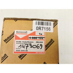 Szczęki hamulcowe tył Ford Escort Fiesta OE 96AX-2200-AB 1060102 1473069