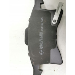 Zestaw klocków hamulcowych, hamulce tarczowe przód Eurorepar 1617287280