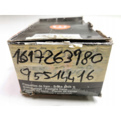 Zestaw klocków hamulcowych, hamulce tarczowe przód Eurorepar 1617287280