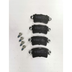 Zestaw klocków hamulcowych, hamulce tarczowe tył Eurorepar 1617258980