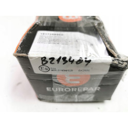 Zestaw klocków hamulcowych, hamulce tarczowe tył Eurorepar 1617258980