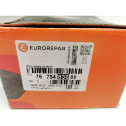 Zestaw klocków hamulcowych, hamulce tarczowe Eurorepar 1675483680