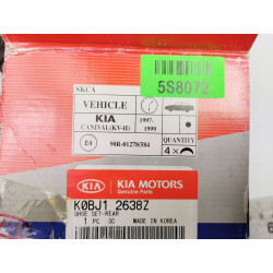 SZCZĘKI HAMULCOWE TYŁ KIA CARNIVAL OE K0BJ1 2638Z