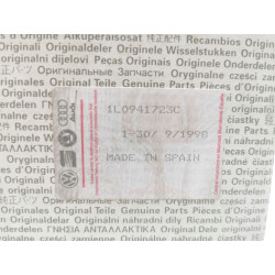 Lampa przeciwmgłowa lewy przód Seat Toledo 1992- OE 1L0941723C