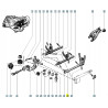 Widełki zmiany biegów Renault 5 19 OE 7700725908
