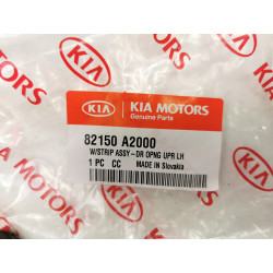 Uszczelka górna drzwi lewy przód Kia Cred 2012- OE 82150 A2000