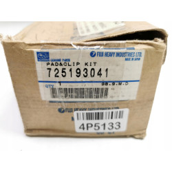 KLOCKI HAMULCOWE PRZÓD SUBARU JUSTY 84-OE 725193041