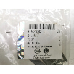 Zaczep na osłonę szyby przedniej Opel Grandland X Peugeot 3008 5008 3644053