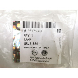 Klosz obudowa, kierunkowskaz boczny Opel Corsa C Meriva A OE 93176063