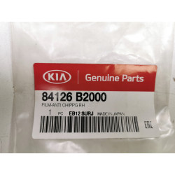 Naklejka folia ochronna na próg OE KIA SOUL PRAWA TYŁ 84126 B2000