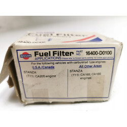 Filtr paliwa Nissan Stanza 1.6 1.8 1981- OE 16400-D0100