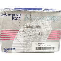 Klocki hamulcowe przód Hyundai S-Coupe 1990- OE 58101 23A20