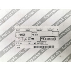 SZKŁO WKŁAD LUSTERKA PRAWE FIAT PANDA 2009- OE 71754720