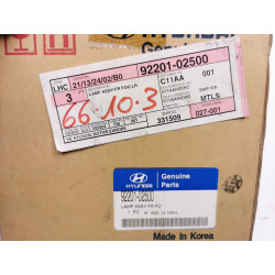 LEWY HALOGEN LAMPA PRZECIWMGIELNA HYUNDAI ATOS 2001-2003 OE 92201 02500