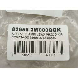 STELAŻ KLAMKI LEWY PRZÓD KIA SPORTAGE III 2010-2015 OE 82655 3W000QQK
