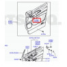 PRZELOTKA-PRĘT ZABEZPIECZAJĄCY HYUNDAI H-1 1996- OE 82394 4A000LK