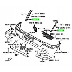 Klips zderzaka Toyota Cami Sparky OE 90044-68196