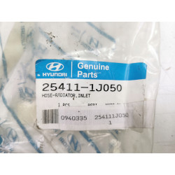 WĄŻ GÓRNY CHŁODNICY HYUNDAI I20 2008- OE 25411 1J050
