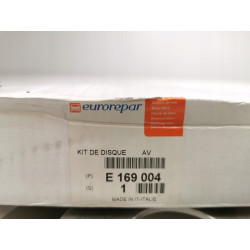 TARCZE HAMULCOWE PRZÓD EUROREPAR CITROEN AX SAXO PEUGEOT 106 E169004